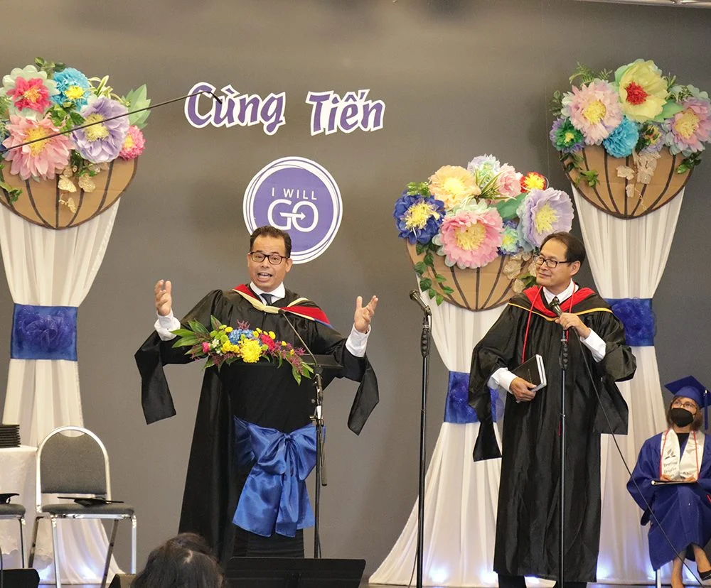 Mô tả hình ảnh Trường Truyền Giáo Việt Nam tại Hoa Kỳ